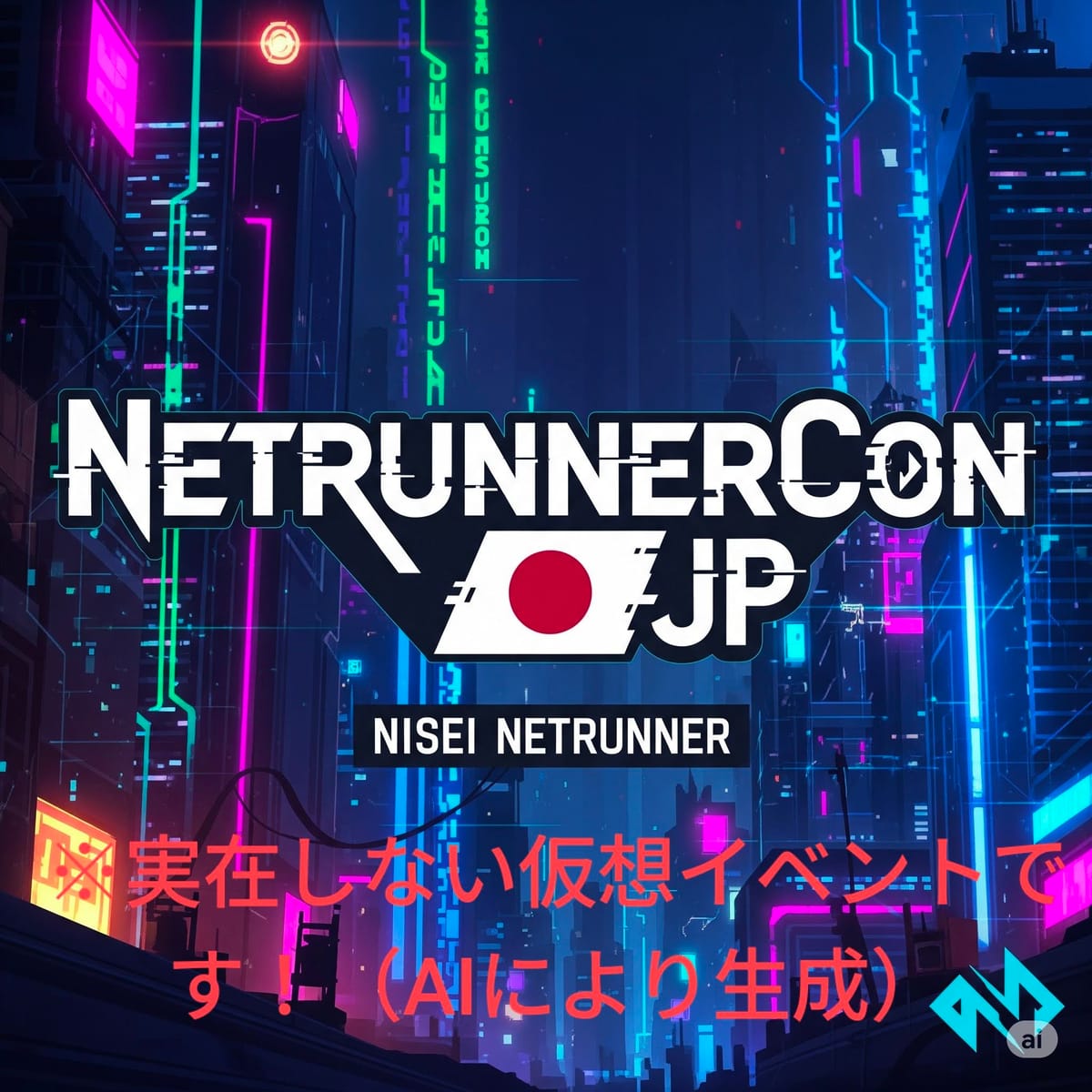 【読み物】【Netrunner】妄想イベントNetrunnerConについて